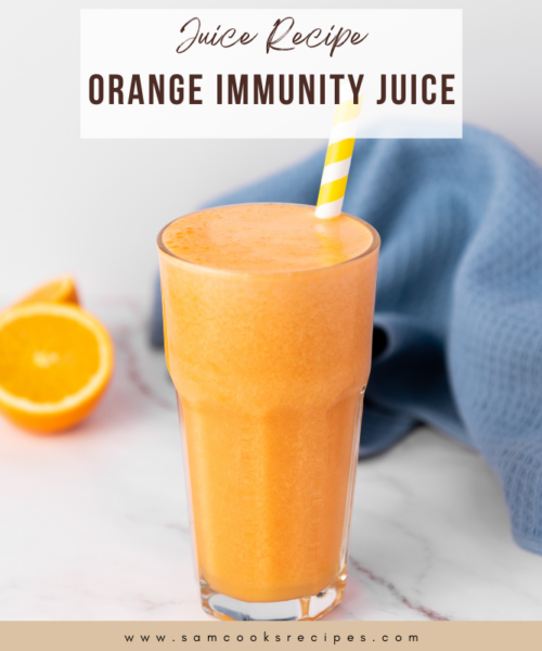 Orange Immunity Juice