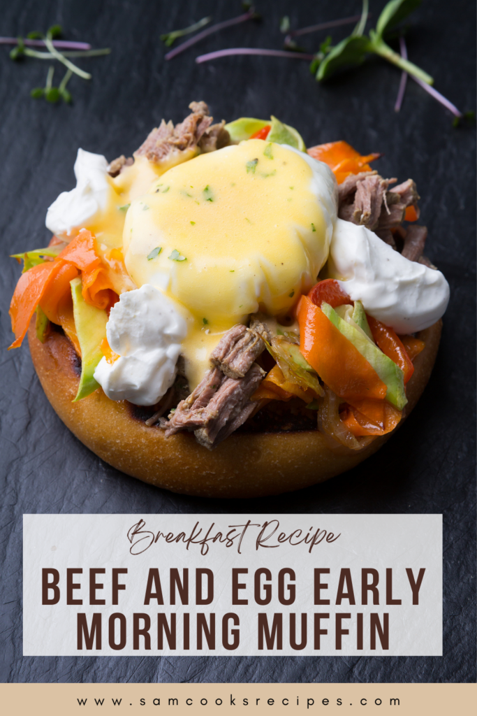 Recipe for Beef And Egg Early Morning Muffin