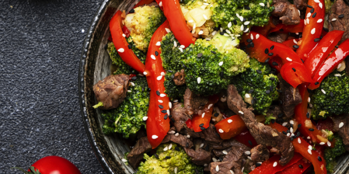 BBQ Beef and Vegetable Stir-Fry