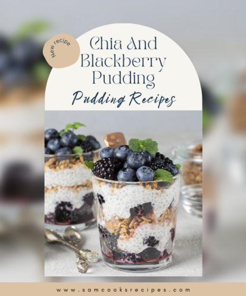 Chia And Blackberry Pudding