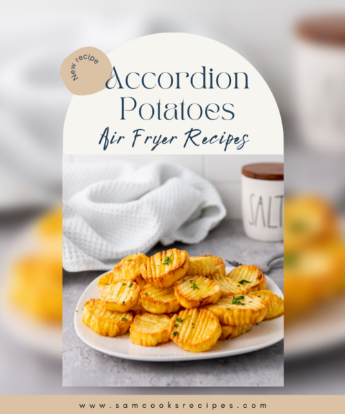 Recipe for Air Fryer Accordion Potatoes