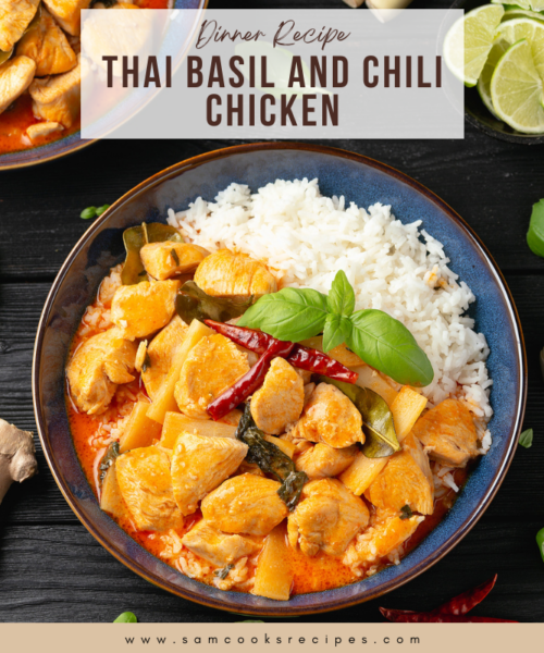 Thai Basil and Chili Chicken