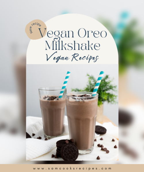 Vegan Oreo Milkshake