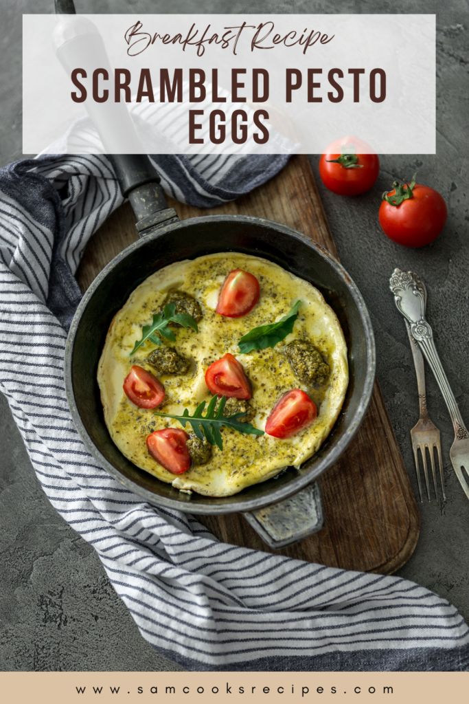Recipe for Scrambled Pesto Eggs