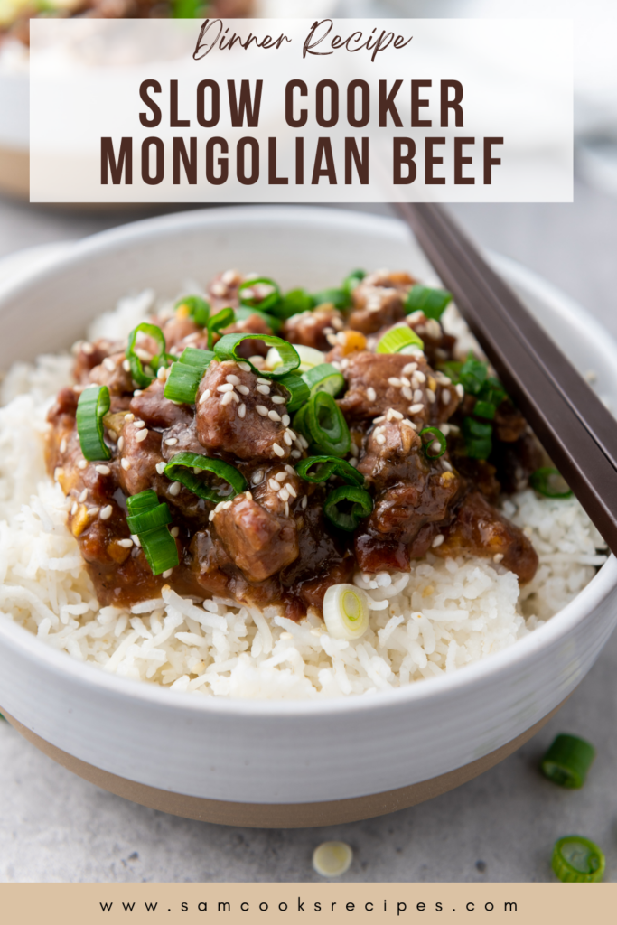 Slow Cooker Mongolian Beef